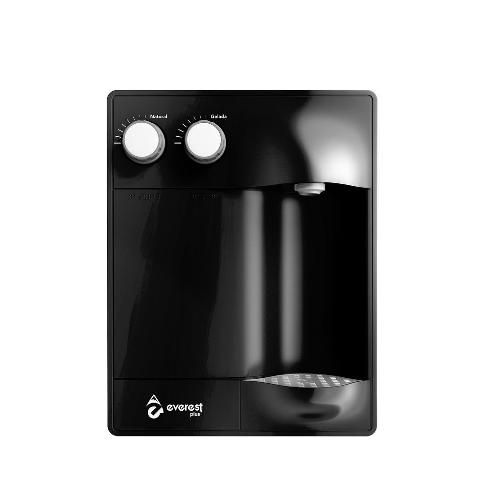 Purificador de Água Everest Plus na cor Preto